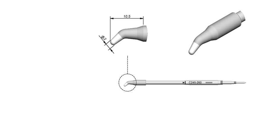 C245260 - Cartridge for T245 handpiece